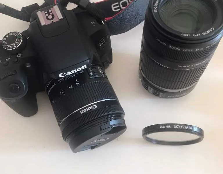 Reflex eos 800 D con Accessori