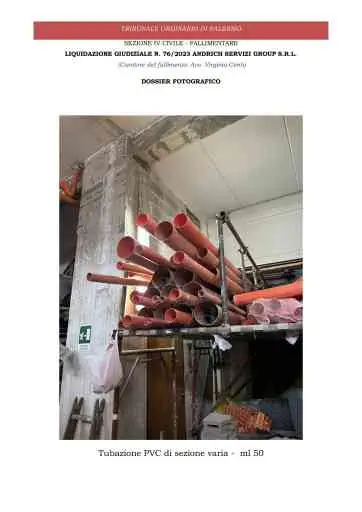VENDITA FALLIMENTARE MATERIALE EDILE VARIO