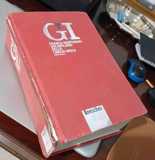 vendo vocabolario Greco-Italiano usato