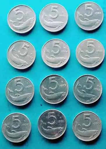 Monete 5 lire